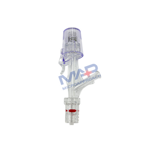 Push-type Hemostasis Valve for Interventional Surgica with Various Connectors