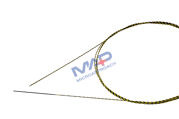 Spiral Zebra Guidewire with Optimal Flexibility and Precision