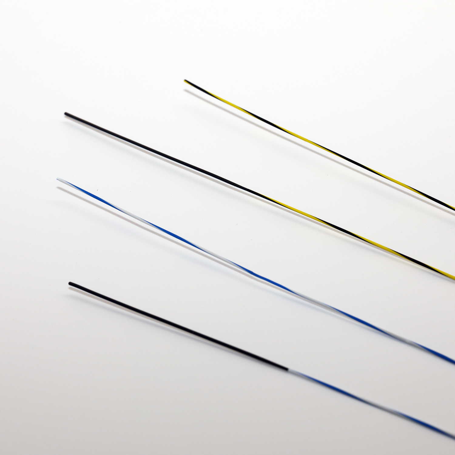 Yellow Surgical Therapeutic Zebra Guide Wire
