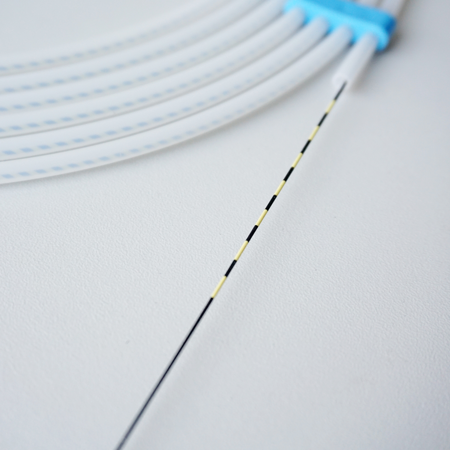 Yellow Surgical Therapeutic Zebra Guide Wire