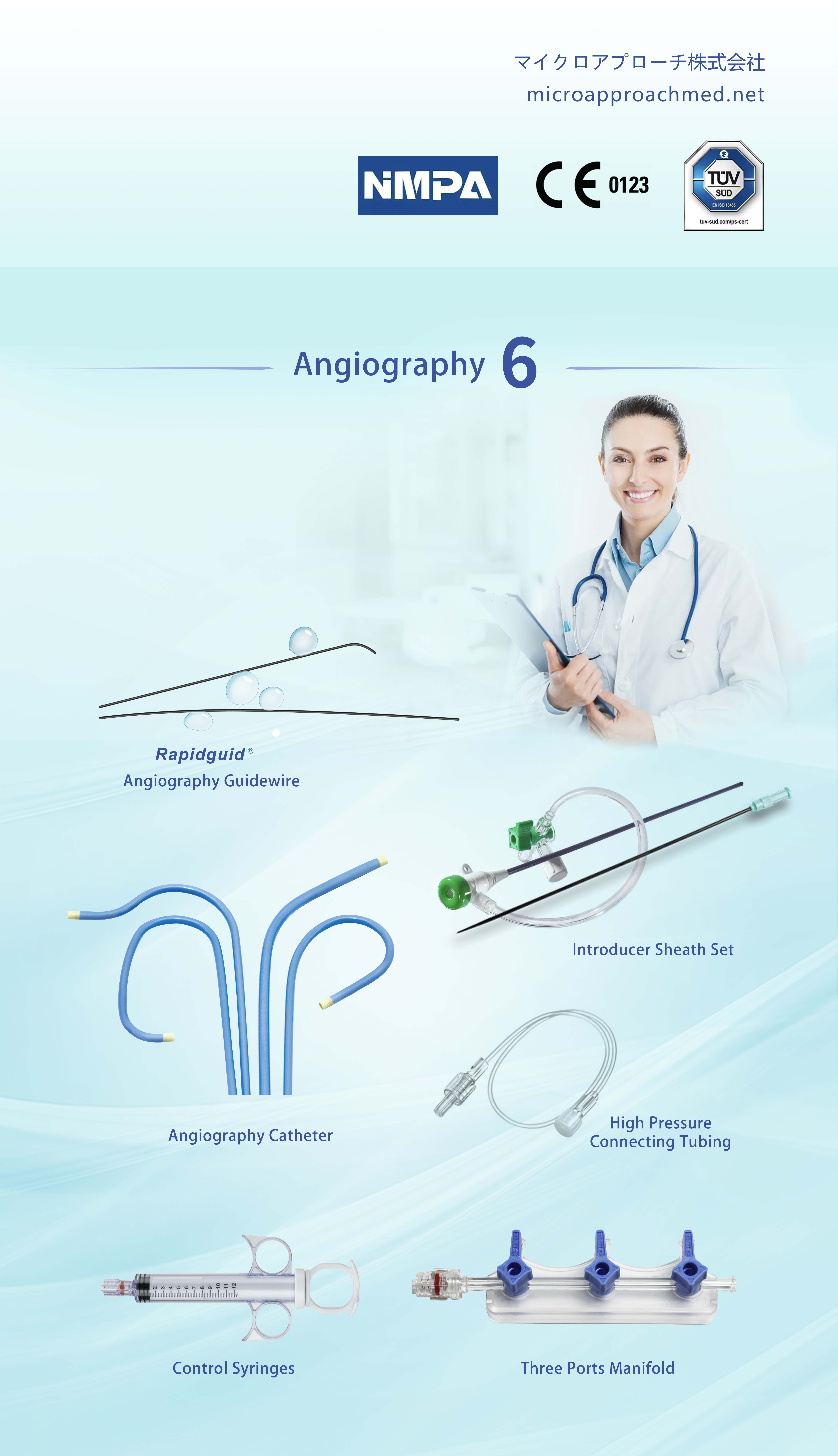 Disposable Angiographic Catheter